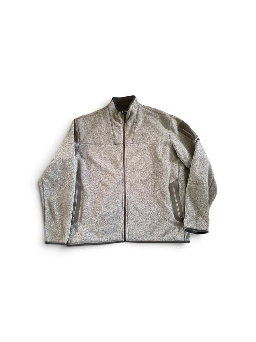 Arc'teryx Covert Cardigan Fleece Full Zip Jacket Gray Mens XXXL Utility 3X